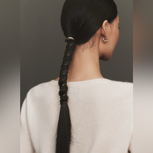 Coil Hair Ties, Set of 3 - Picture 2 of 4